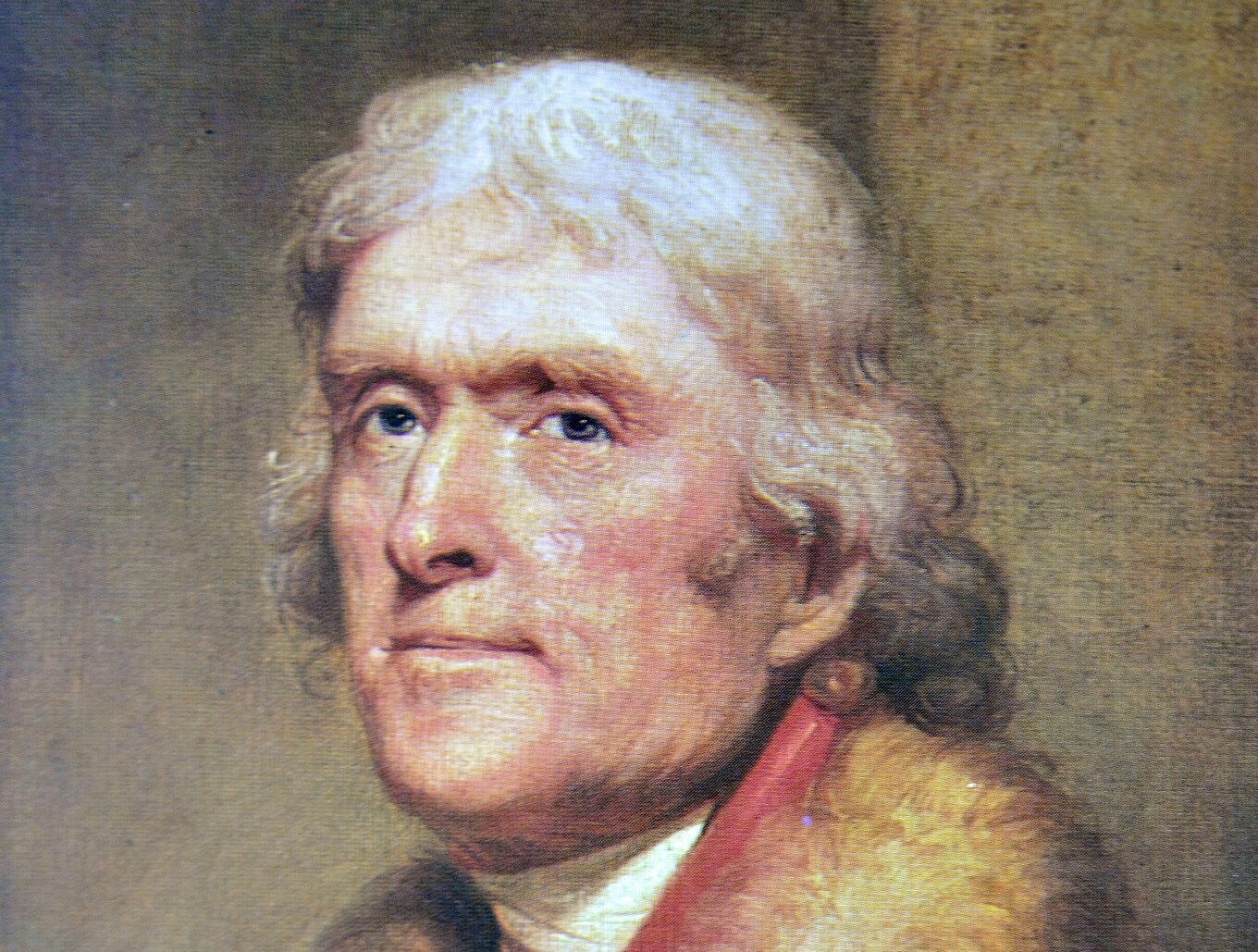 Official presidential portrait of Thomas Jefferson by Rembrandt Peale