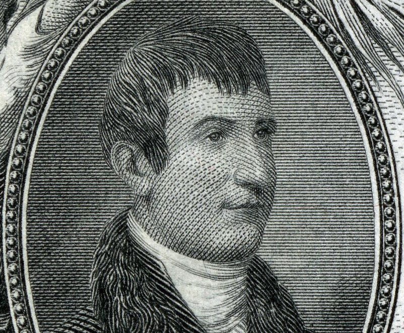 Engraved Portrait of Meriwether Lewis
