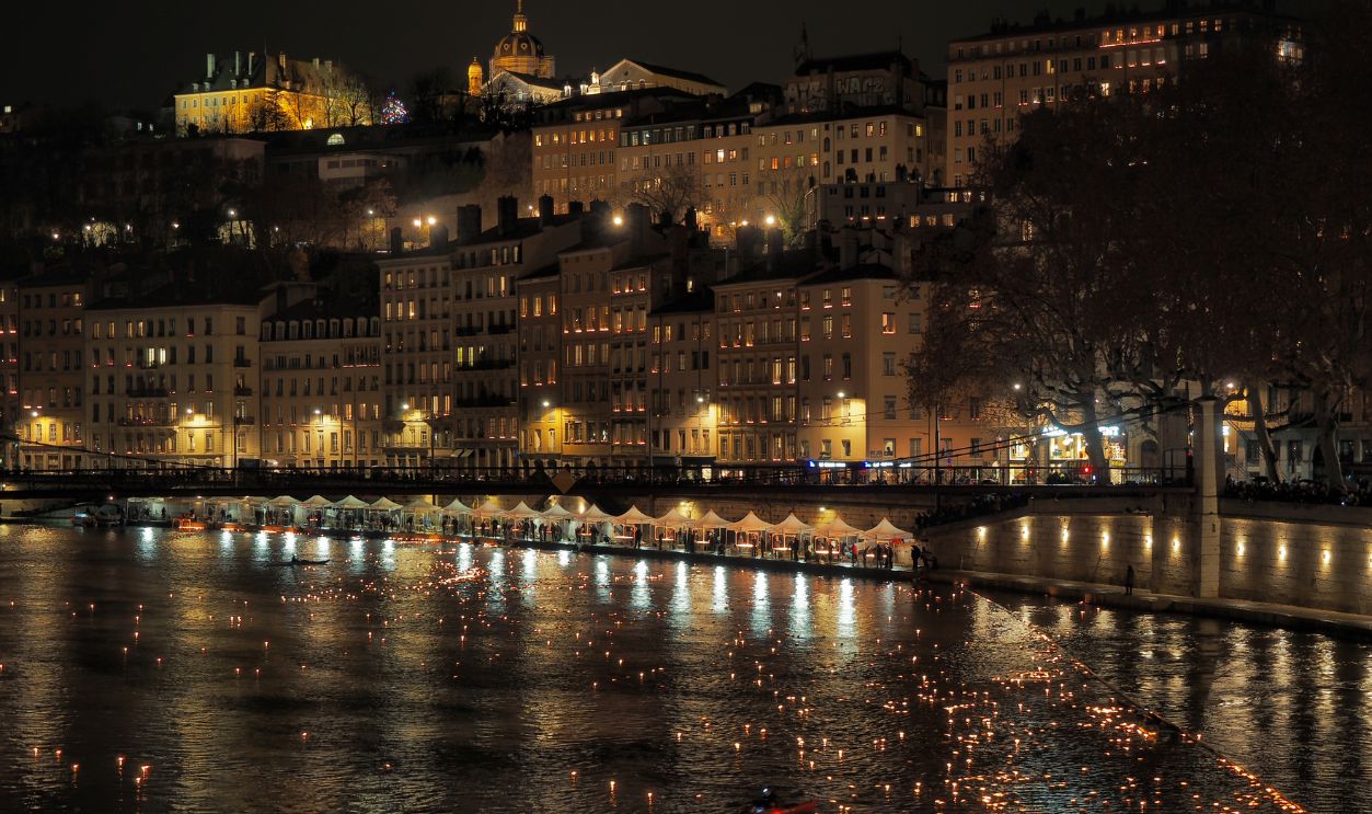 Fête Des Lumières, Lyon, France