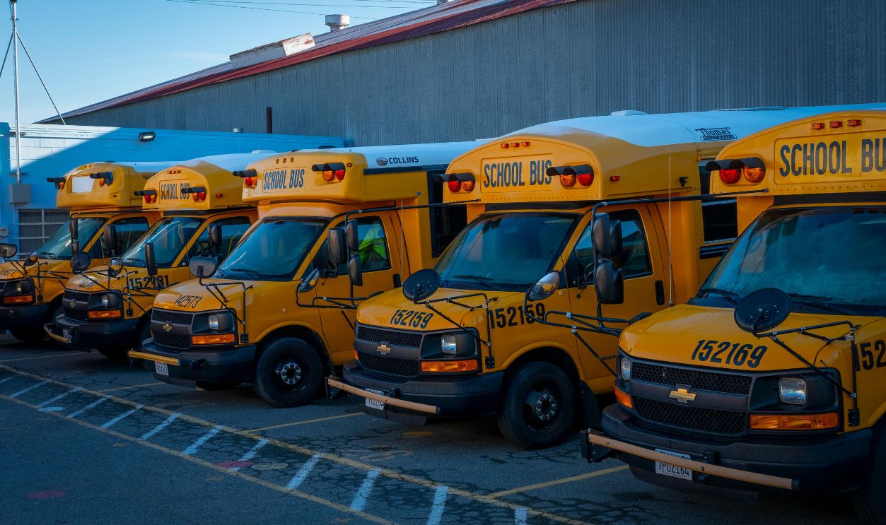 Yellow School Buses