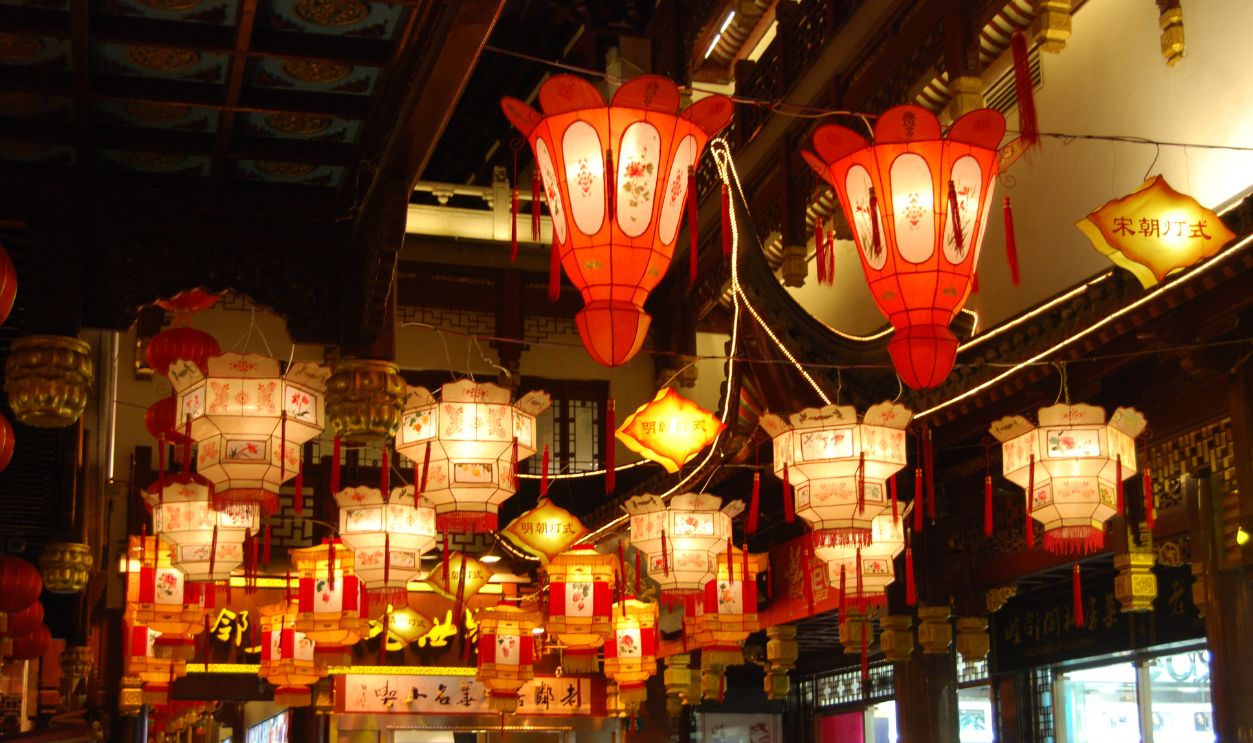 Festival Of Lanterns, Shanghai, China