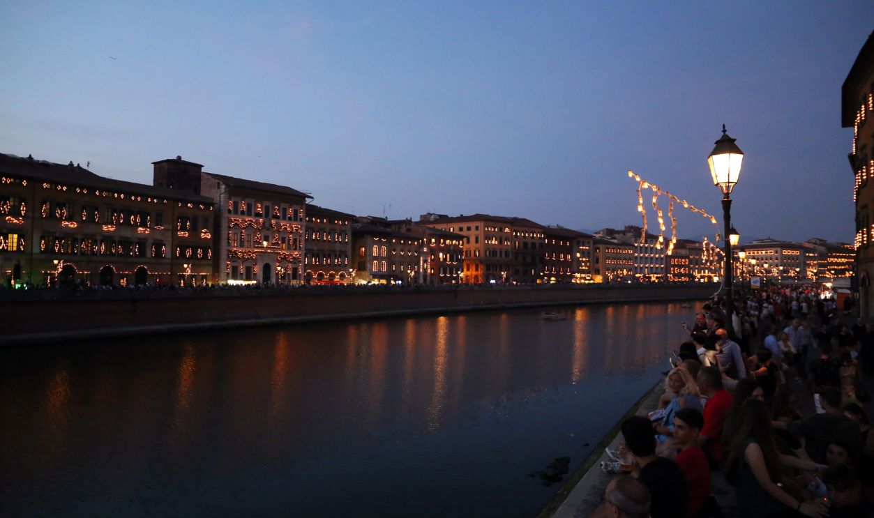 Luminara Di San Ranieri, Pisa, Italy