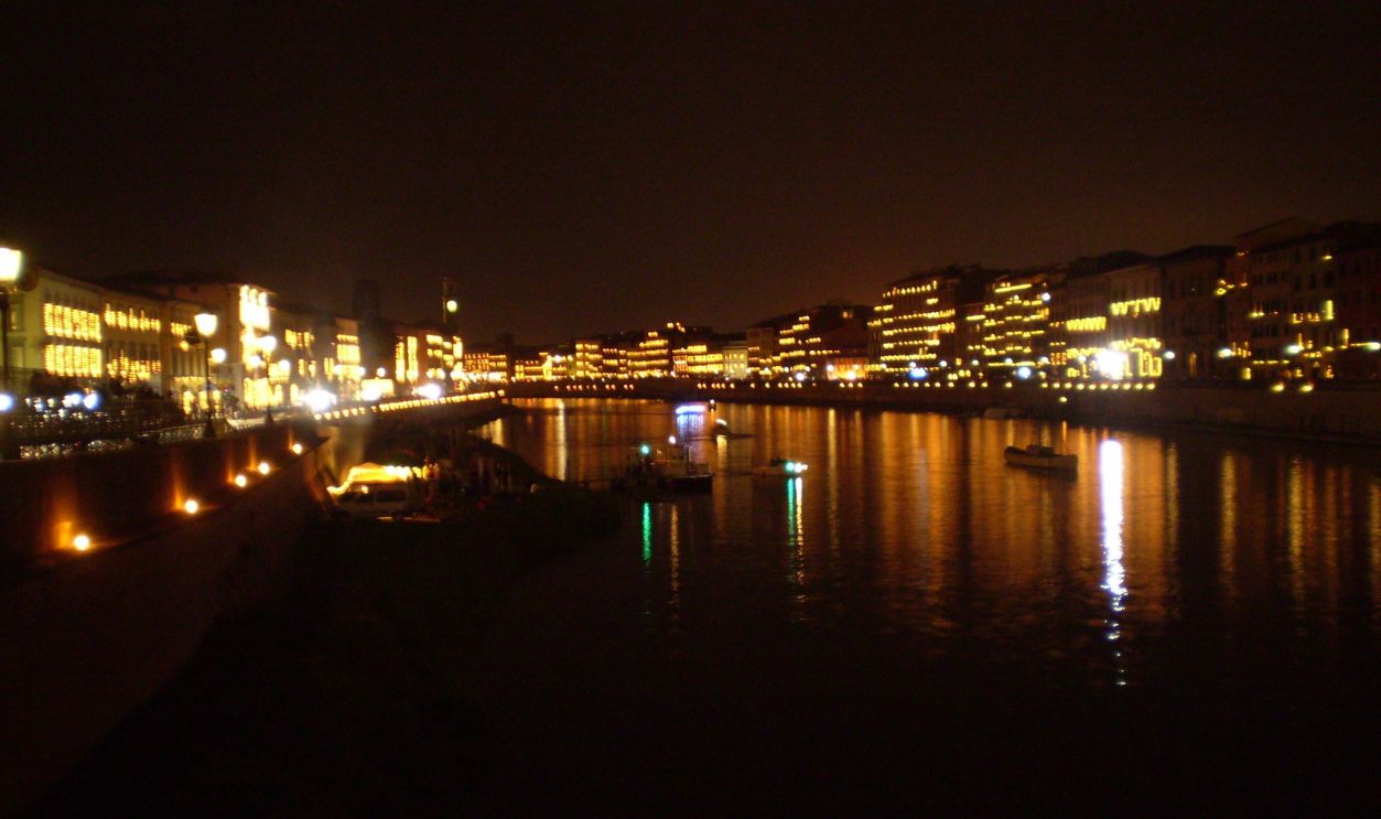 Luminara Di San Ranieri, Pisa, Italy