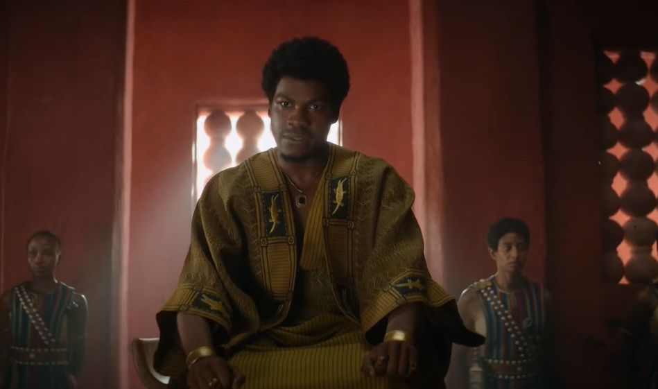 Screenshot of the movie The Woman King (2022)