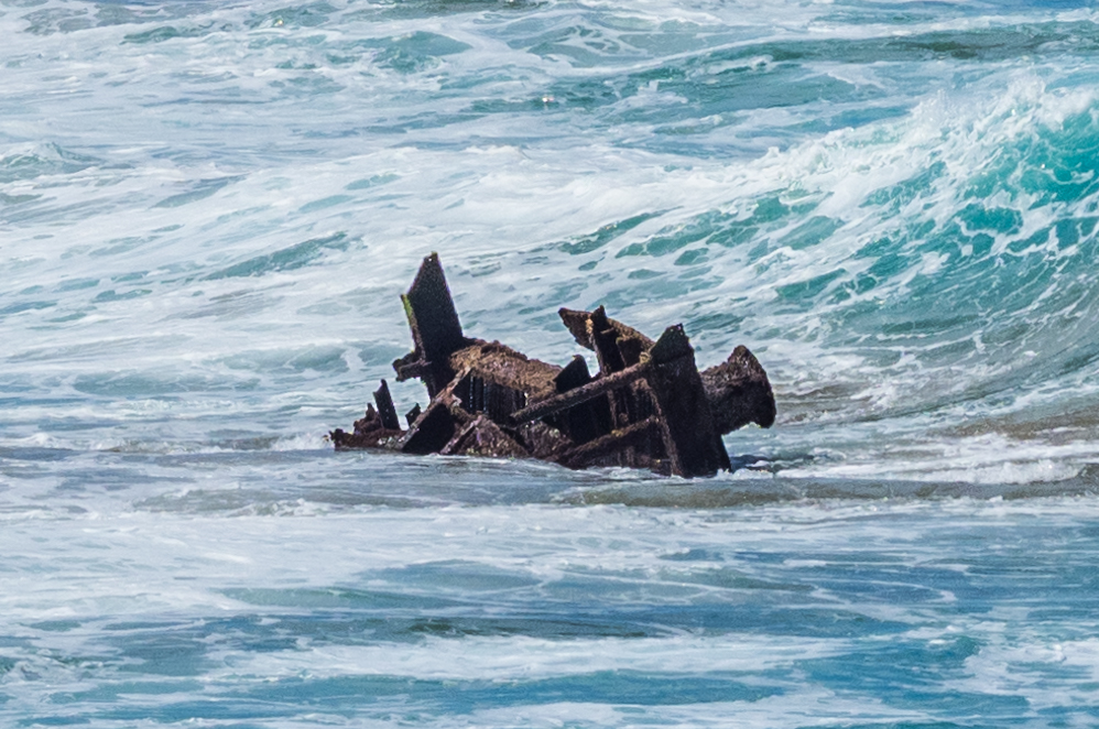 Last remains of the great American ocean liner