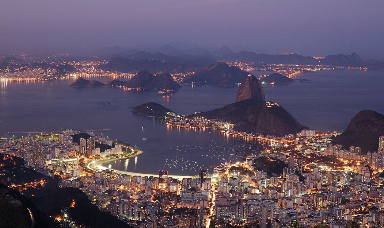 Rio at night
