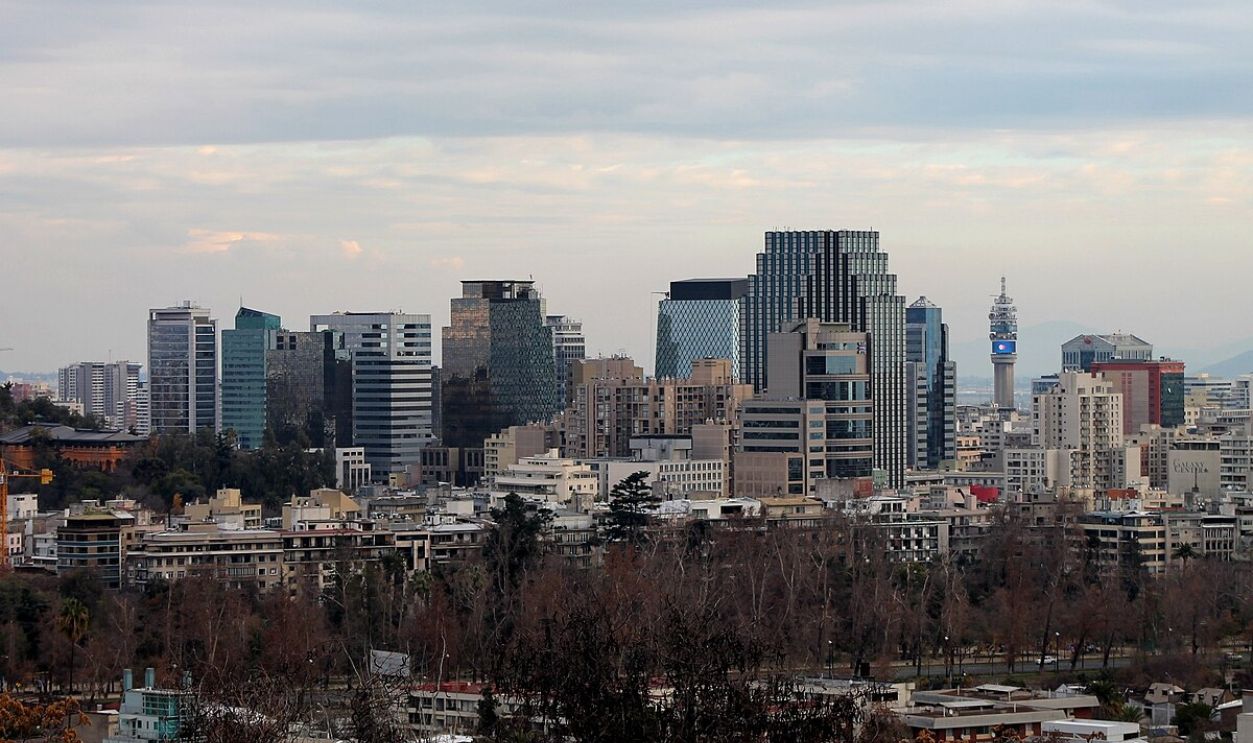 Downtown Santiago Skyline