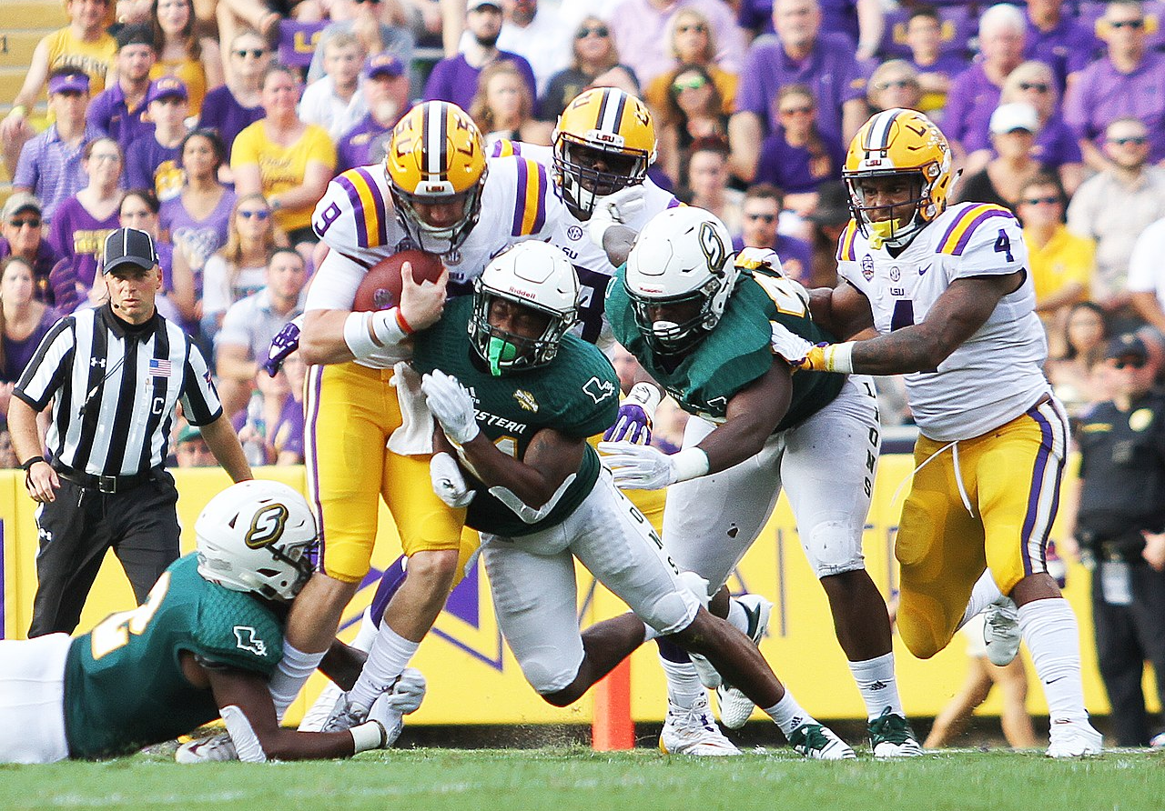 American Football Game Players