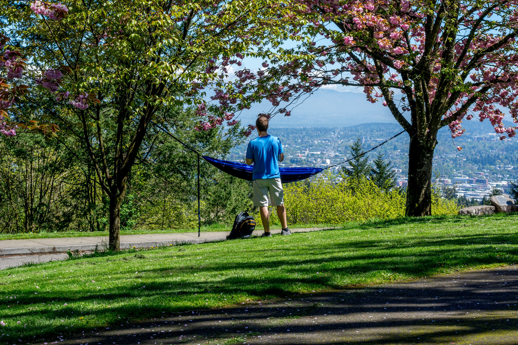 Sunny Park Nap Council Crest Park in Portland