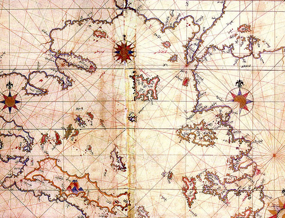 Aegean Sea By Piri Reis