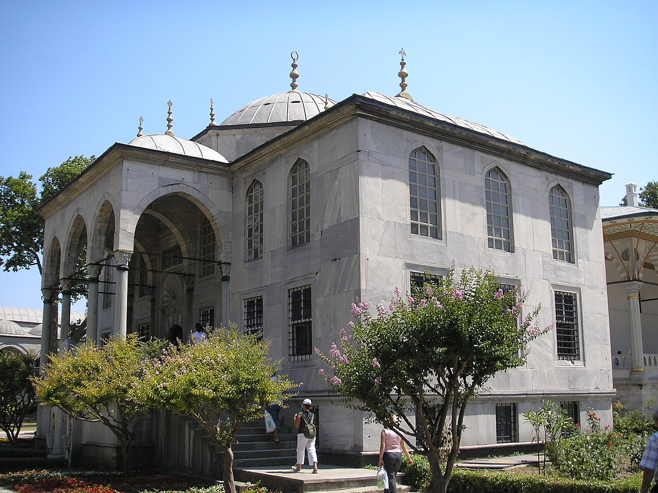 Library of Sultan Ahmed III in the center of the Third Court of the Topkapi Palace in Istanbul - 2007