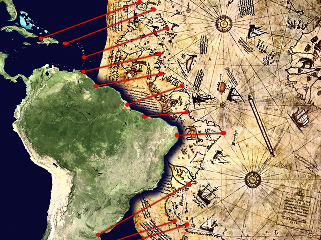 Piri Reis Map Interpretation