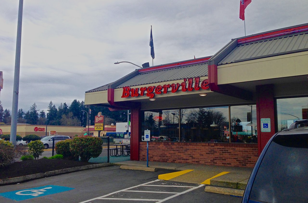 Burgerville restaurant in Centralia, WA