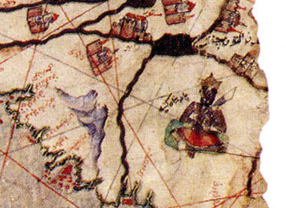 Piri Reis World Map 01