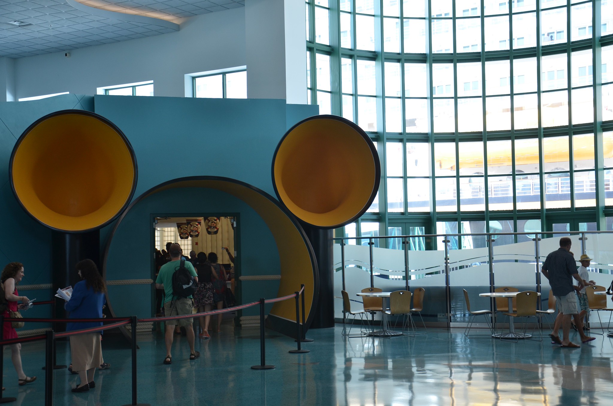 Entering The Disney Cruise