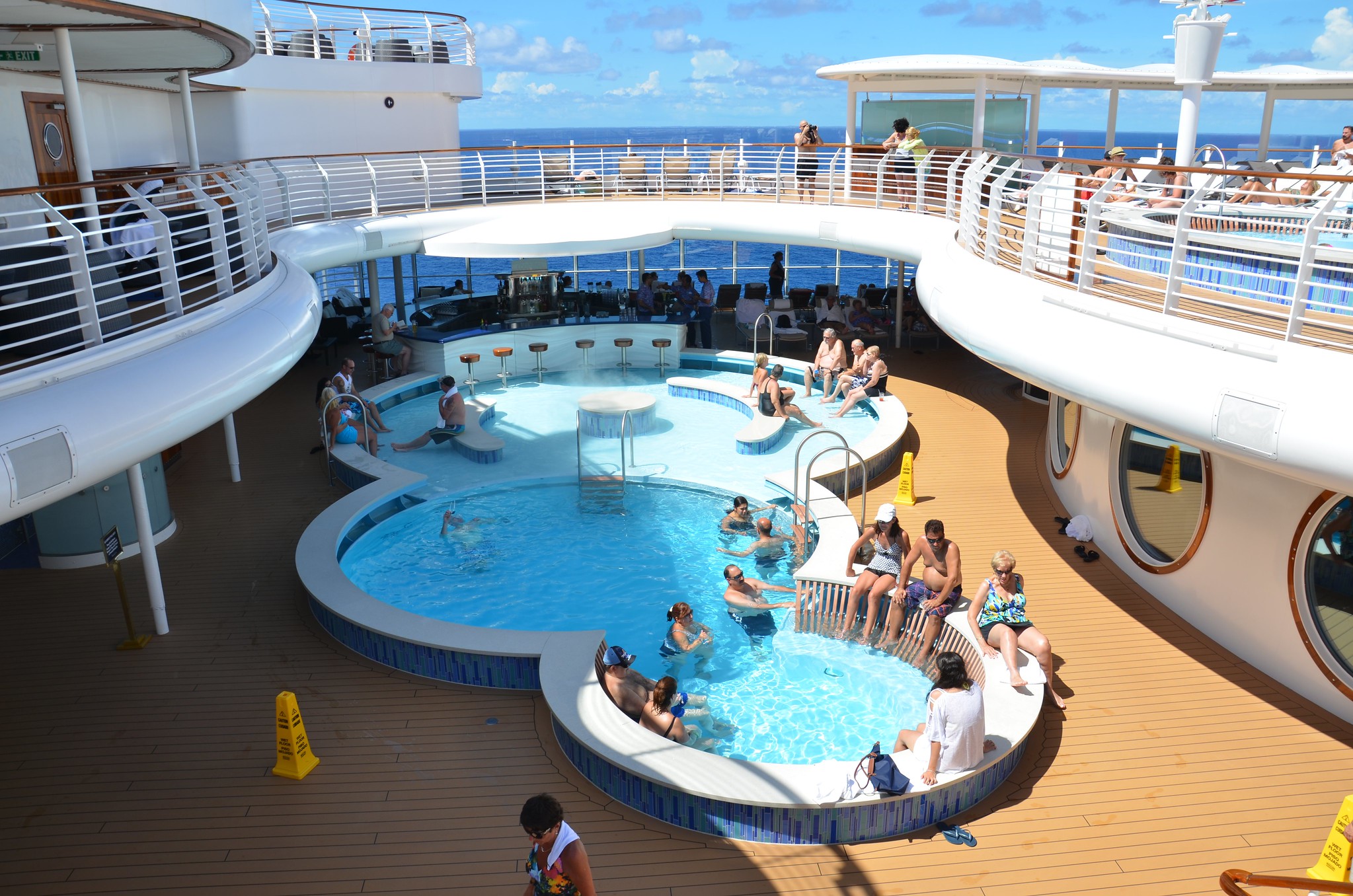 Pools on the cruiser