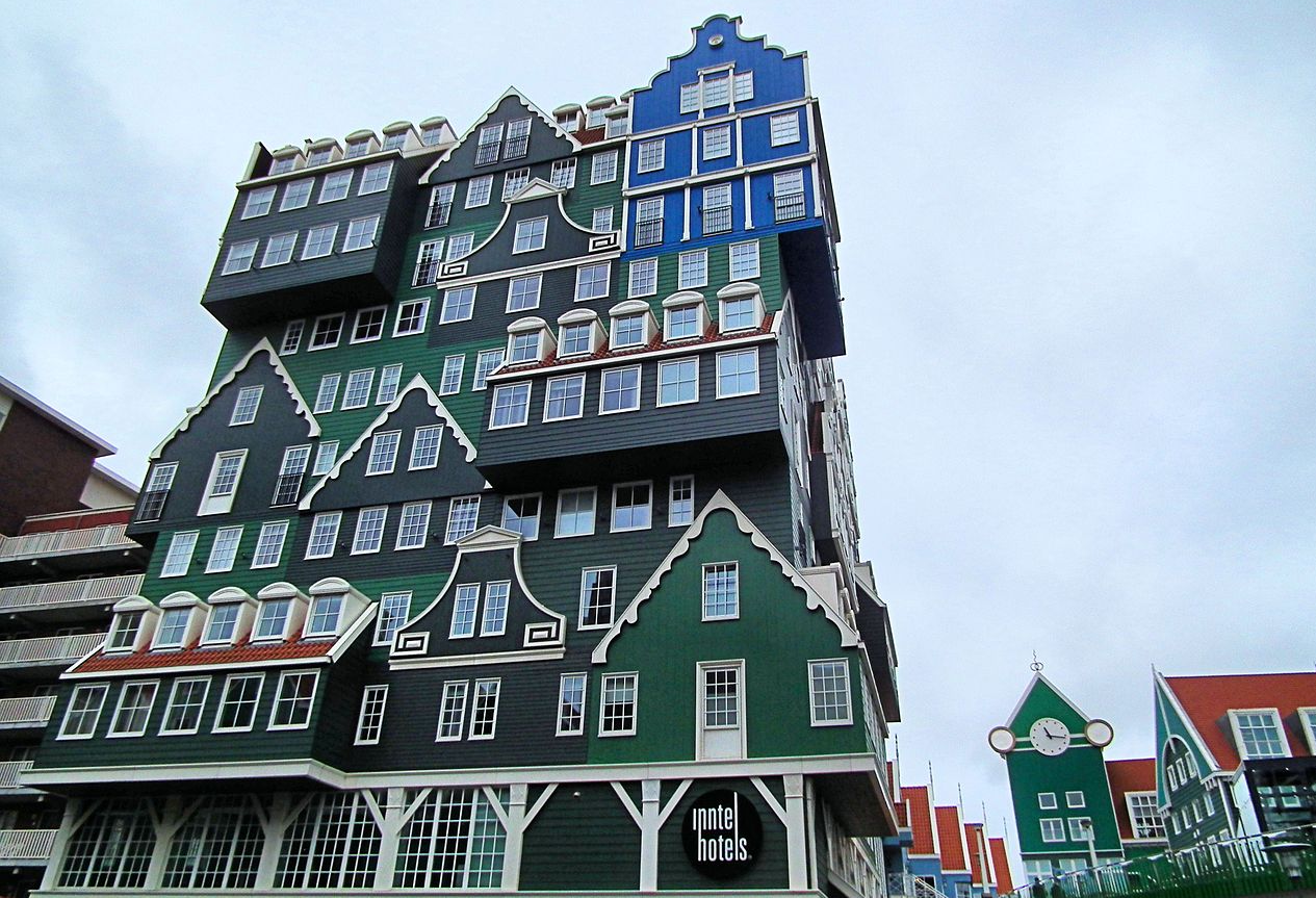 Inntel Hotel located in the center of the city of Zaandam