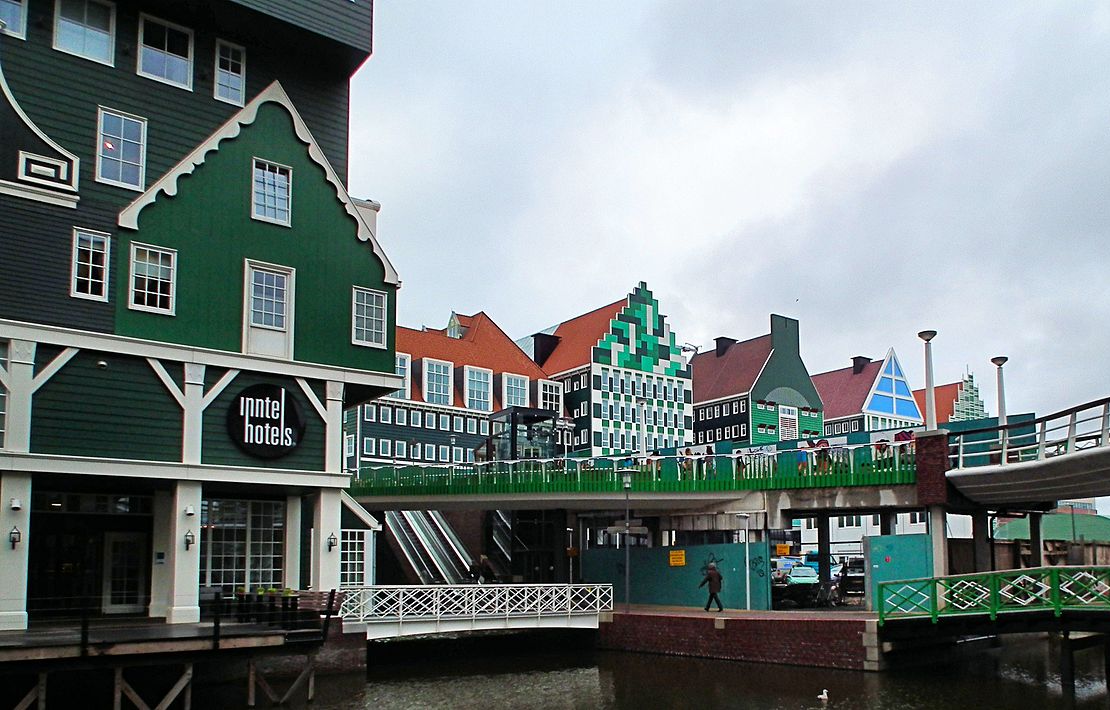 Inntel hotel located in the city of Zaandam, Netherlands
