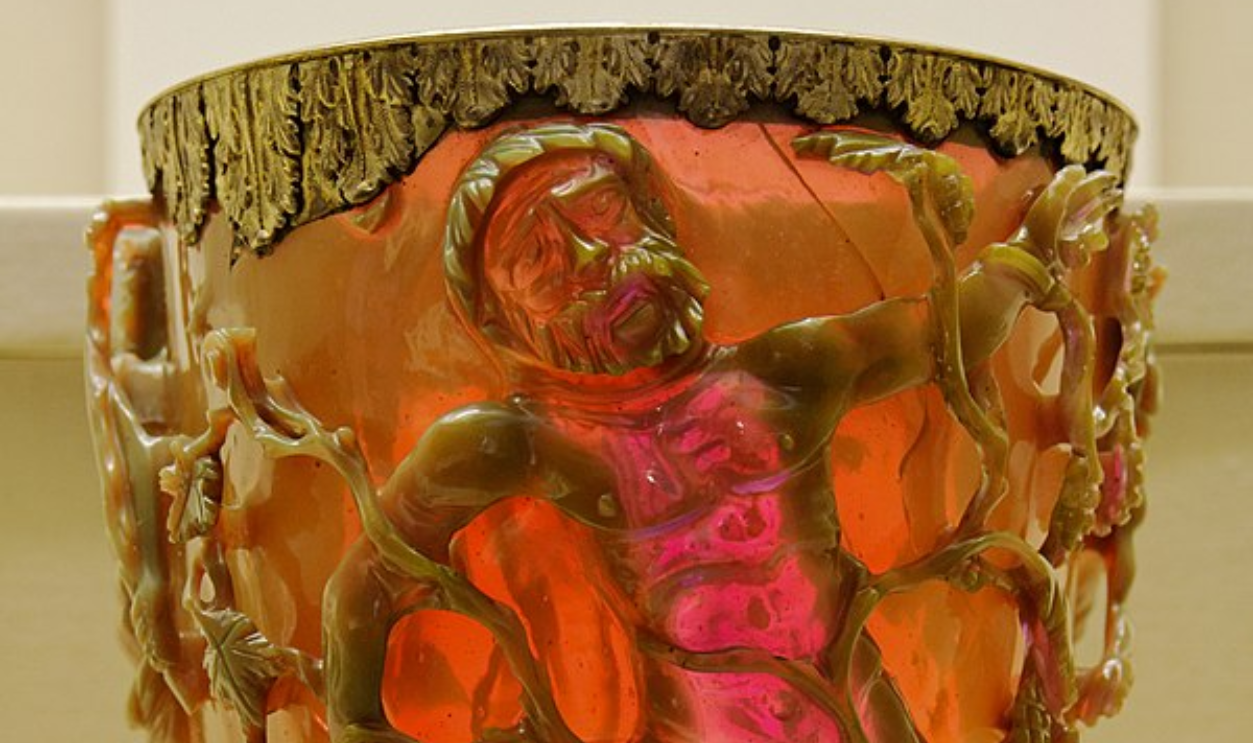 Colorful roman Glass