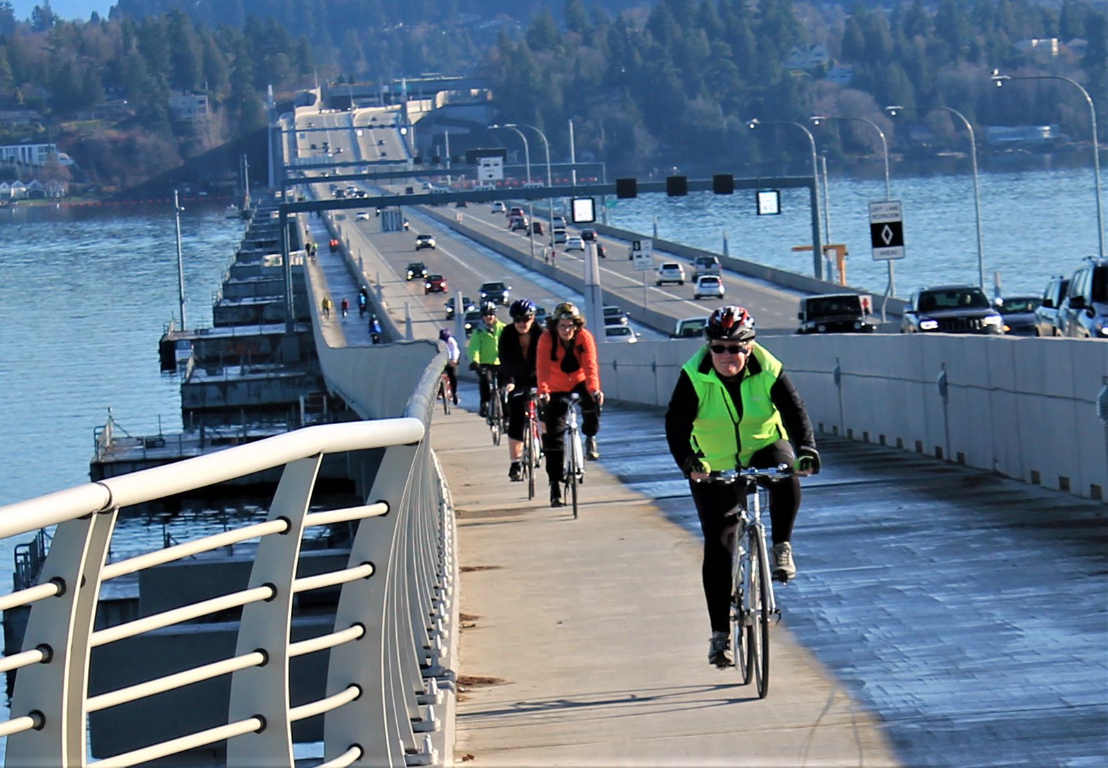 3-mile bridge trail in Seattle, Washington