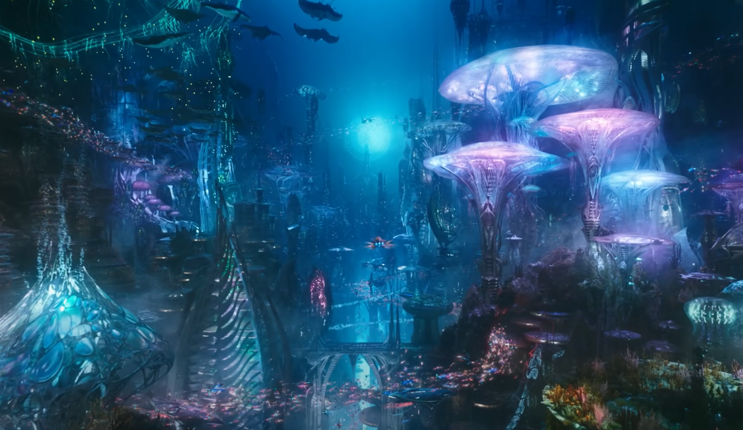 The history of Atlantis, after  sinking