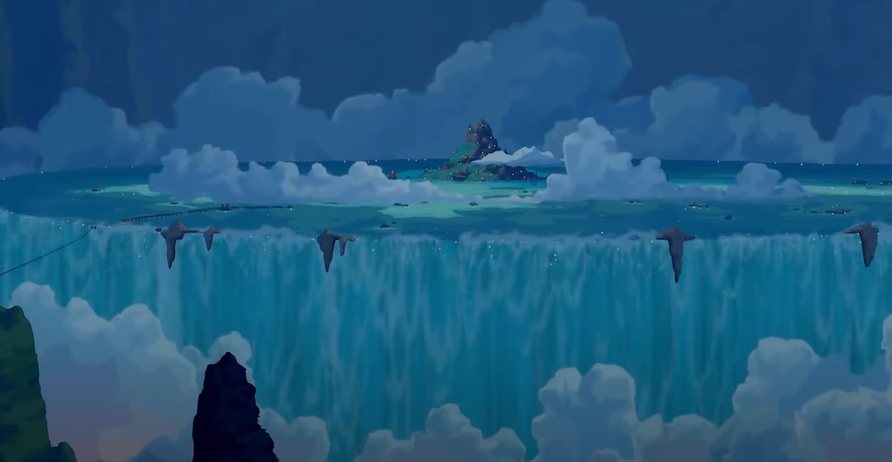 Atlantis lost city in  Atlantis: The Lost Empire (2001)