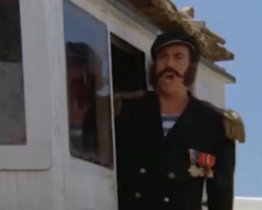 Screenshot of John Schuck (Capt. Efraim Longstocking) from - The New Adventures of Pippi Longstocking (1988)