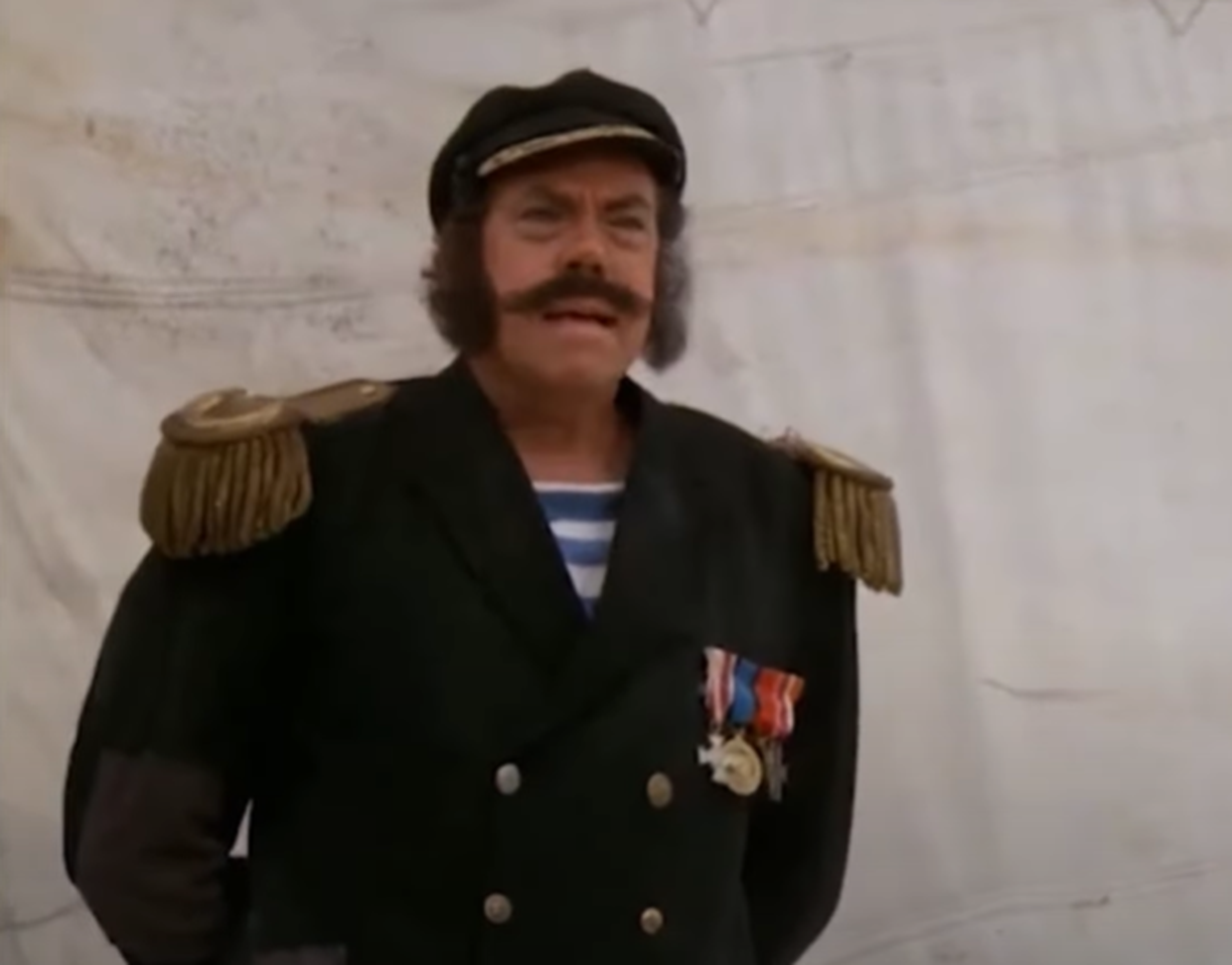 Screenshot of John Schuck (Capt. Efraim Longstocking) from - The New Adventures of Pippi Longstocking (1988)