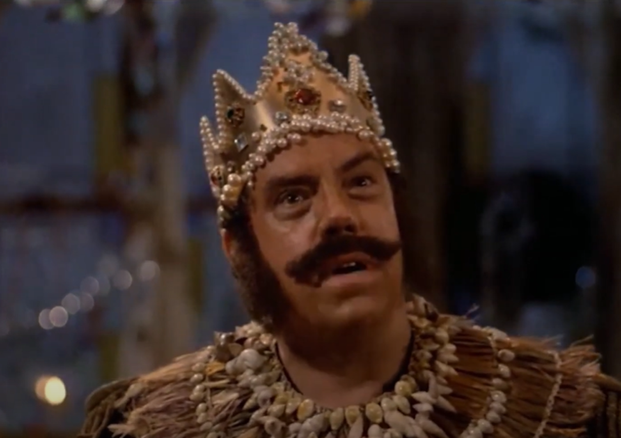 Screenshot of John Schuck (Capt. Efraim Longstocking) from - The New Adventures of Pippi Longstocking (1988)