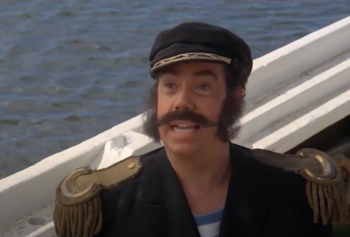 Screenshot of John Schuck (Capt. Efraim Longstocking) from - The New Adventures of Pippi Longstocking (1988)