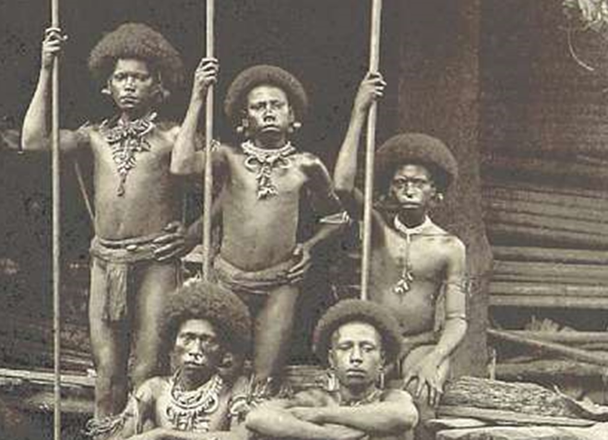 Aborigines of Papua - New Guinea - 1894