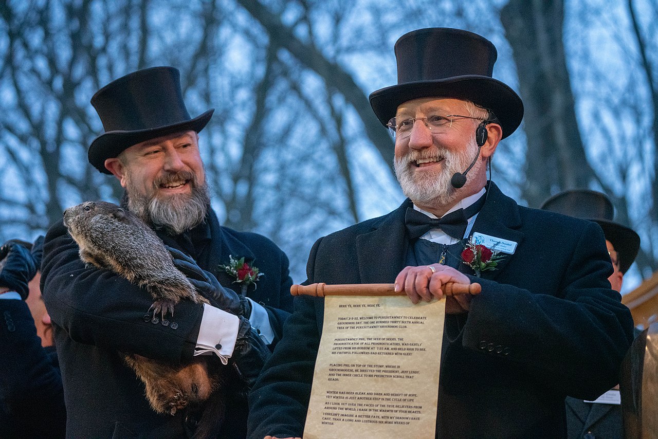 Groundhog Day 2022 in Pennsylvania