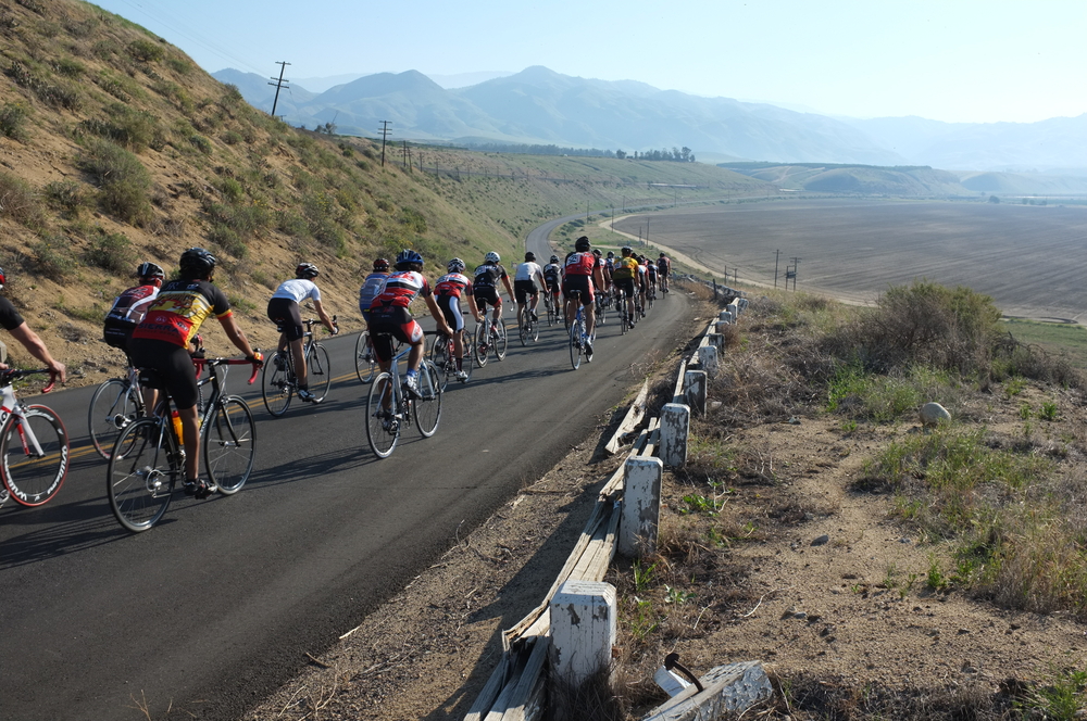 Professional Road Race in Bakersfield, California