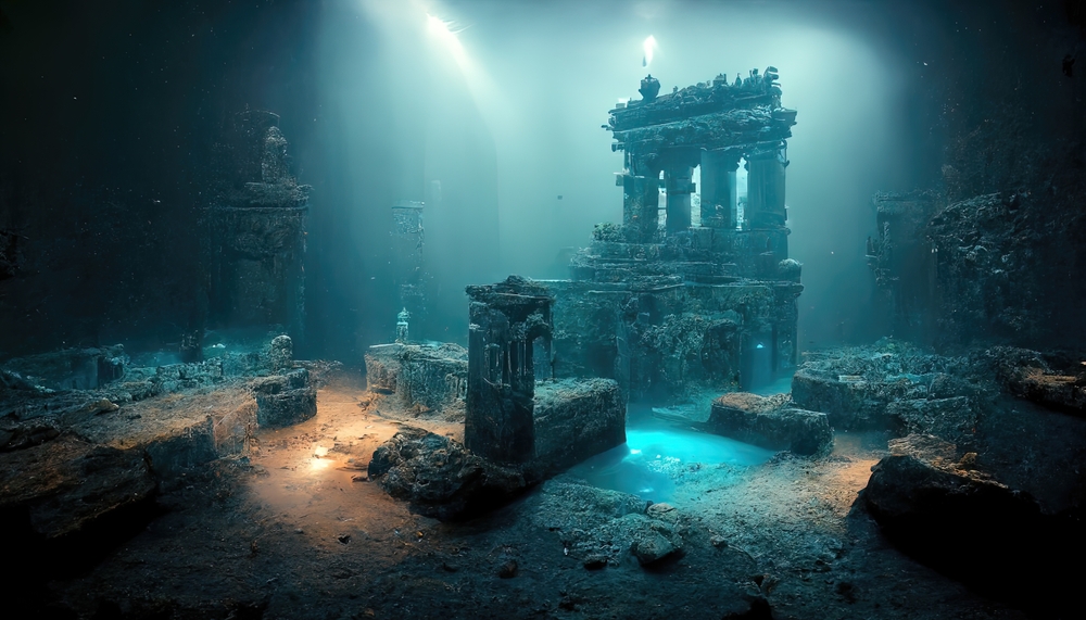 Atlantis, the lost underwater city