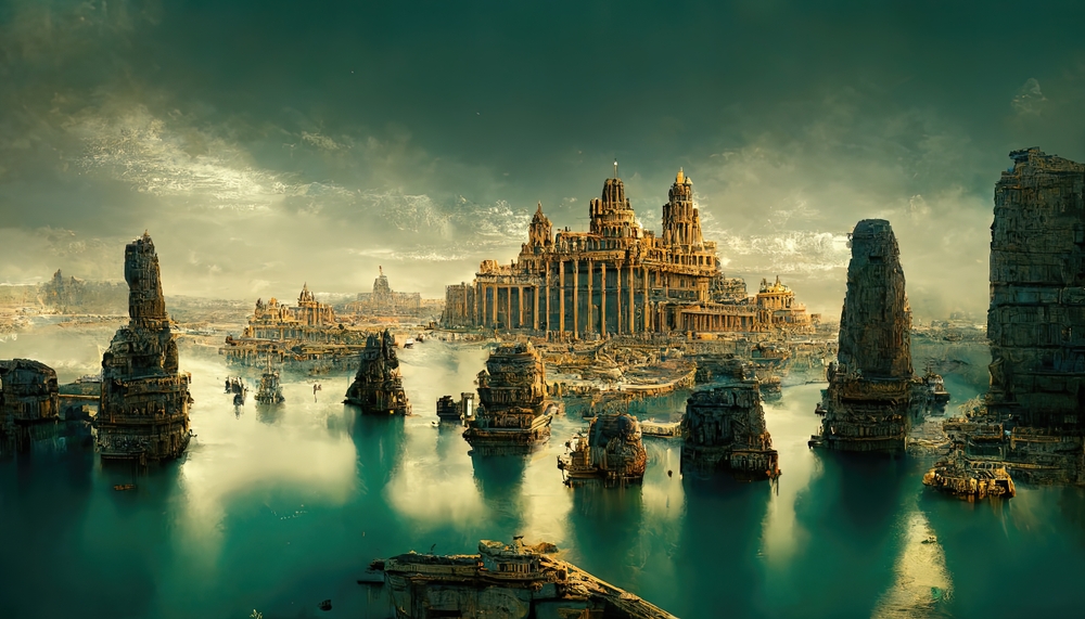 Atlantis, the lost underwater city