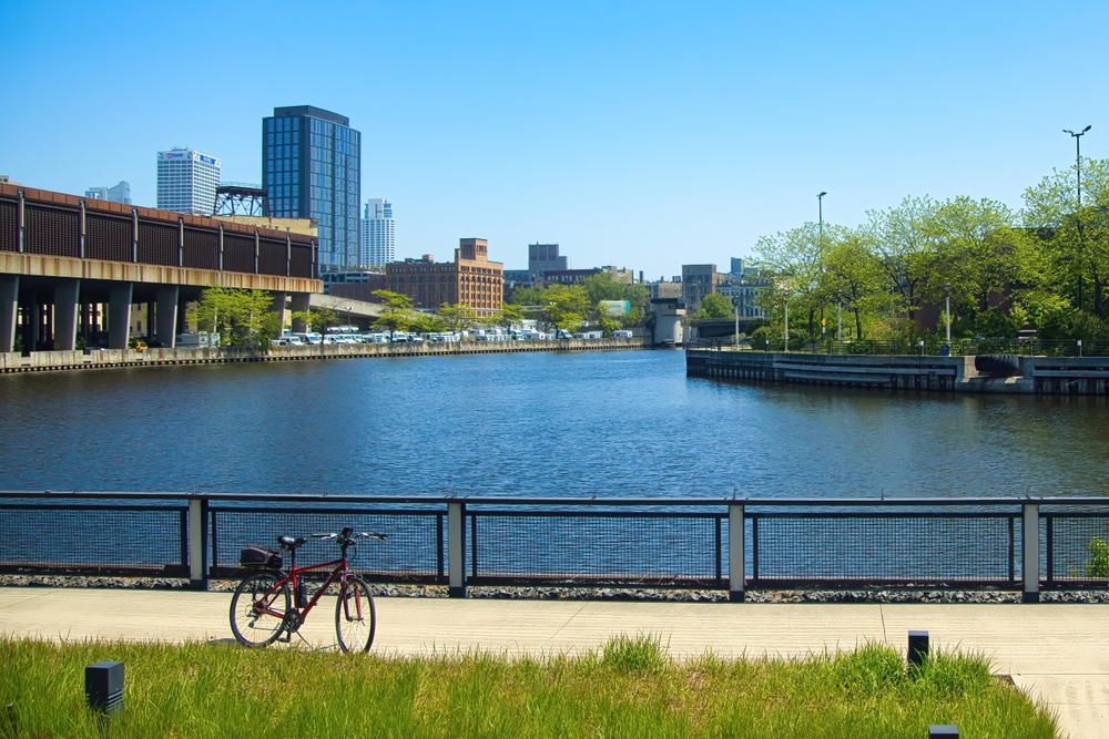 Hank Aaron State Trail in Downtown Milwaukee
