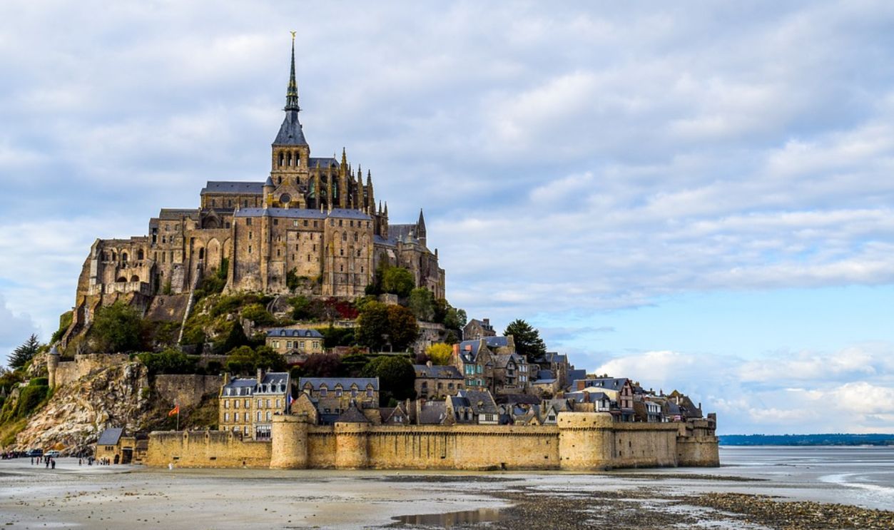 Mont Saint-Michel Abbey, Normandy