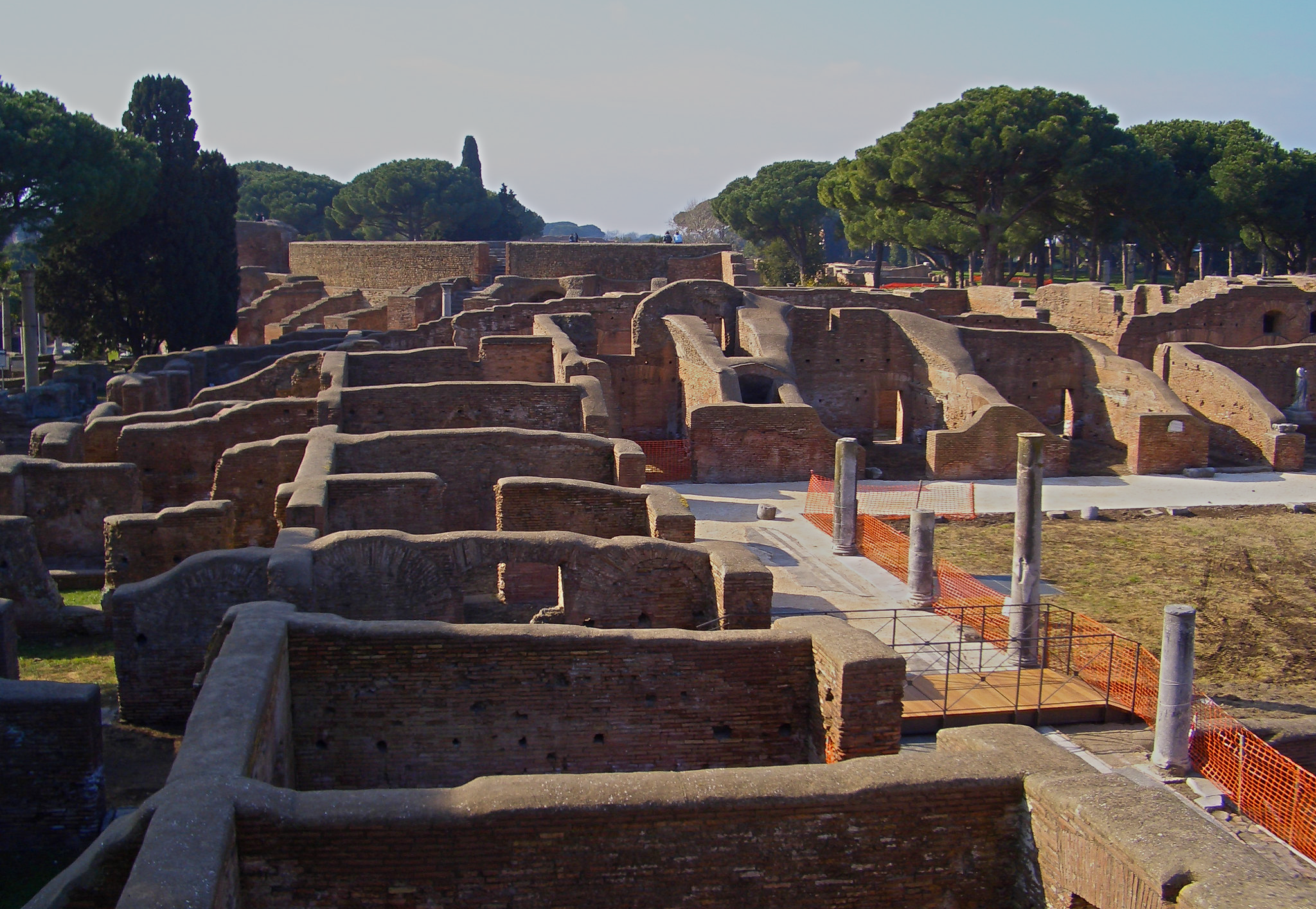 Ostia Antica Archaeological Park in Italy