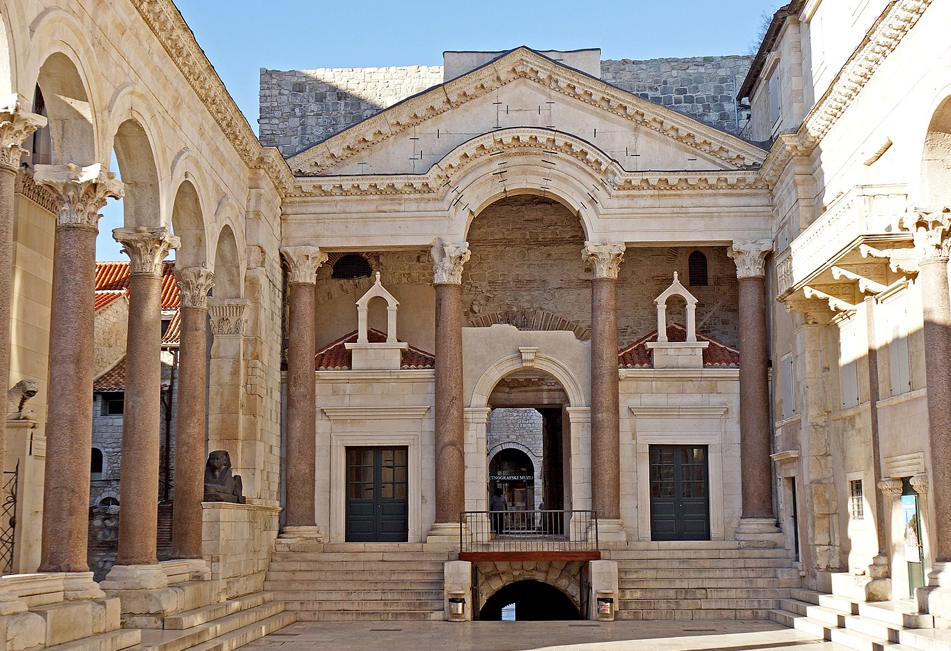 Diocletian's Palace in Croatia