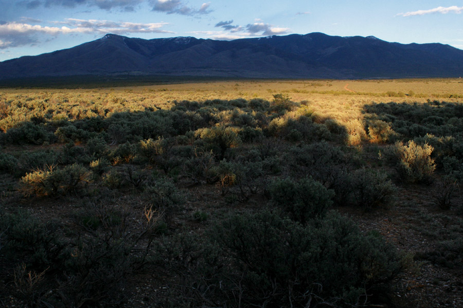 Cebolla Mesa in northern New Mexico near the Rio Grande