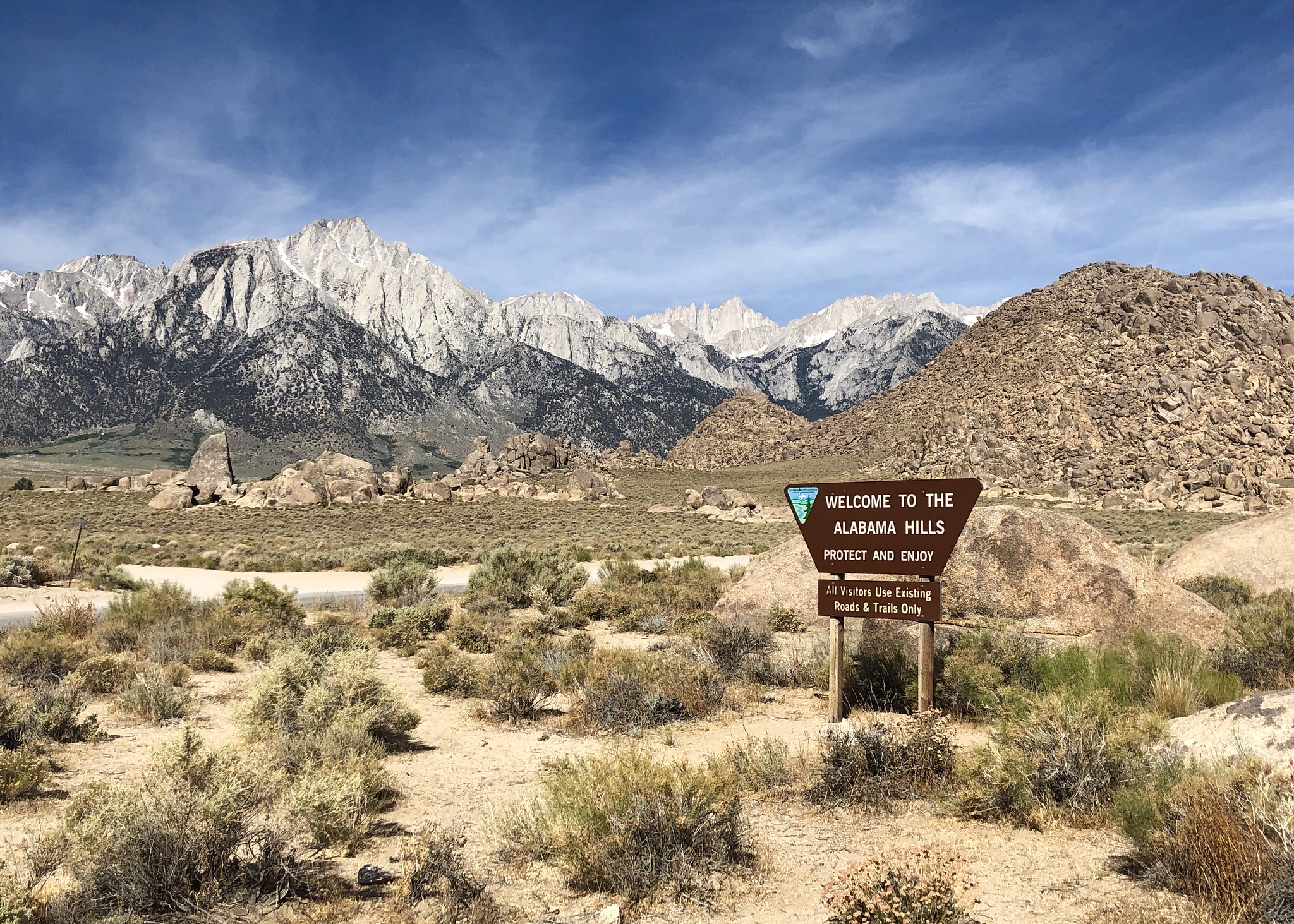 Alabama Hills, Lone Pine, California - July 2019