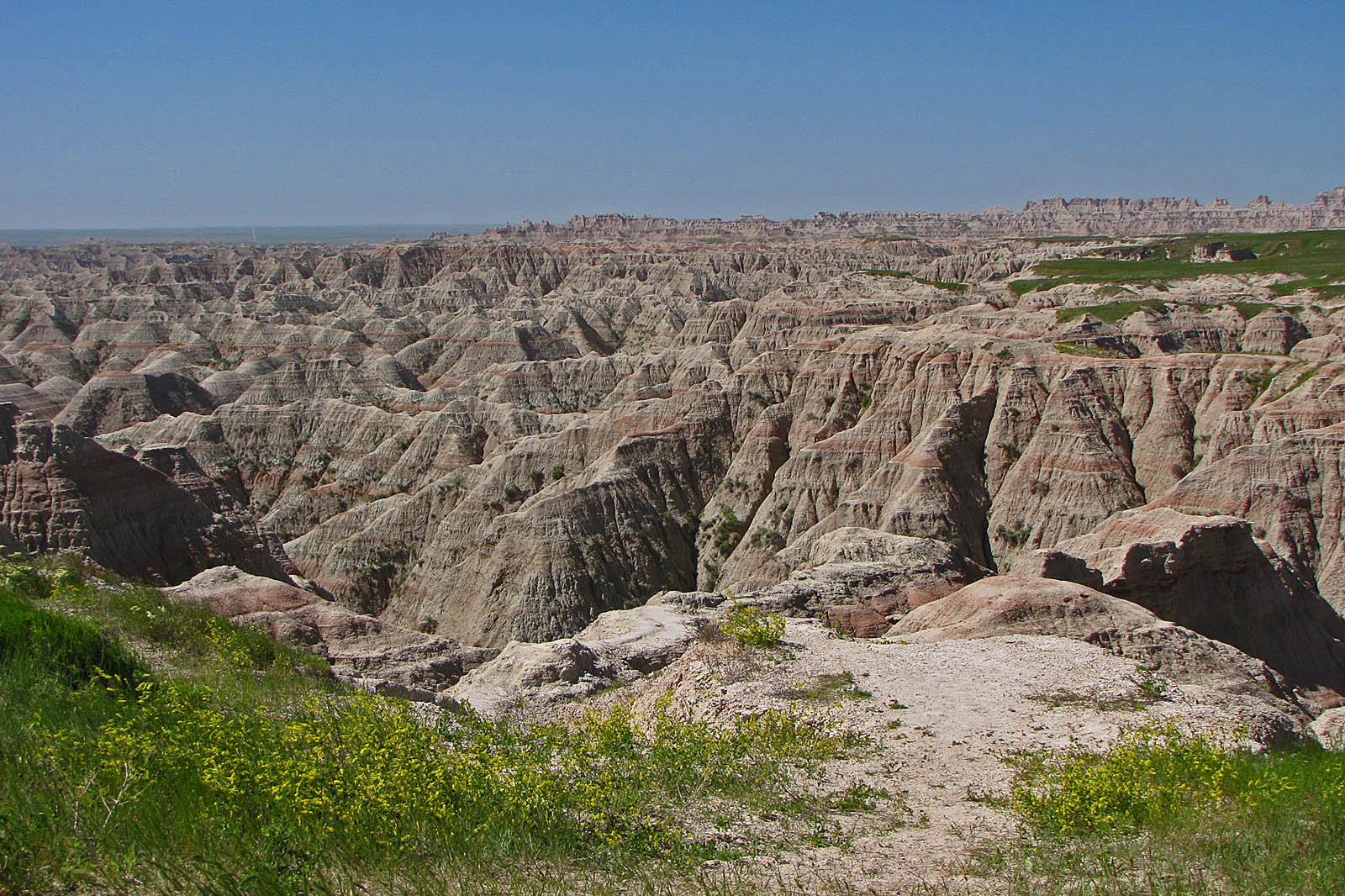 Badlands National Park, in southwest South Dakota