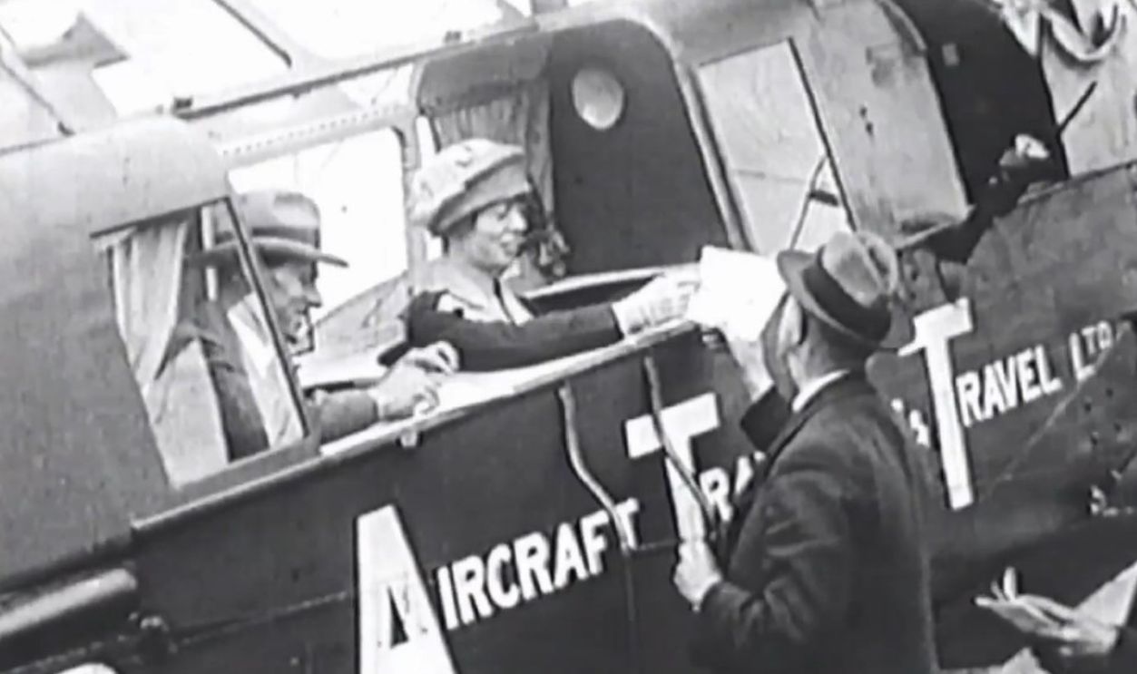 First International Flight