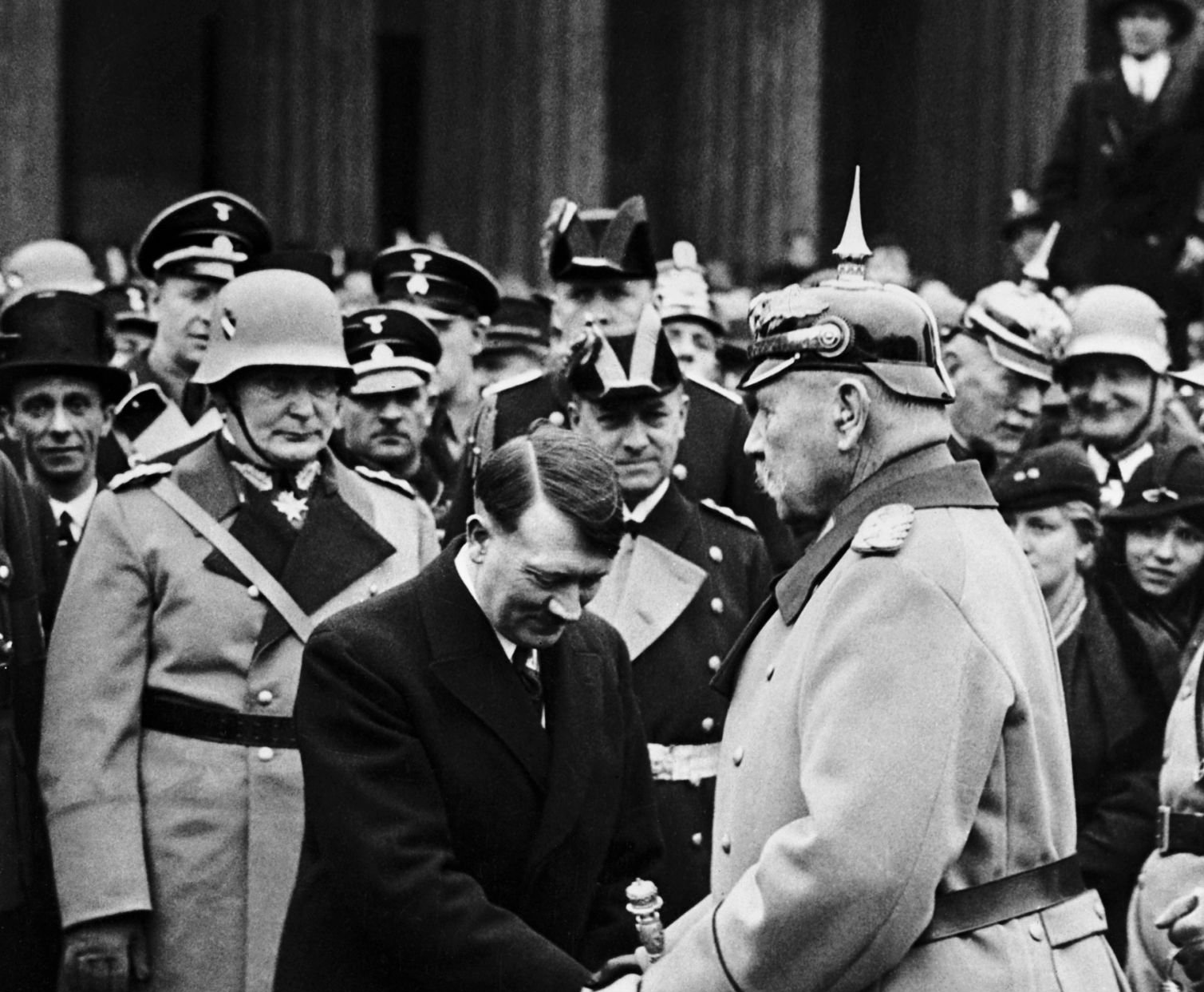 Von Hindenburg Appointing Hitler to Chancellorship