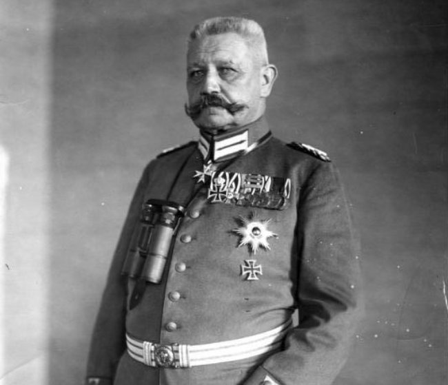 Portrait of Paul v. Hindenburg