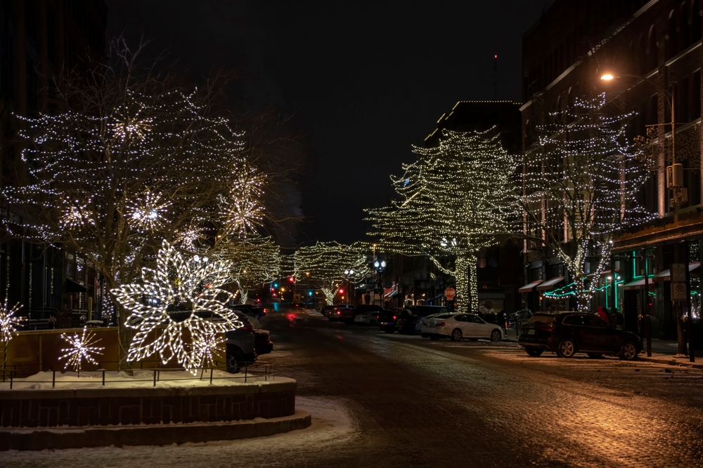 Omaha  during Christmas holidays
