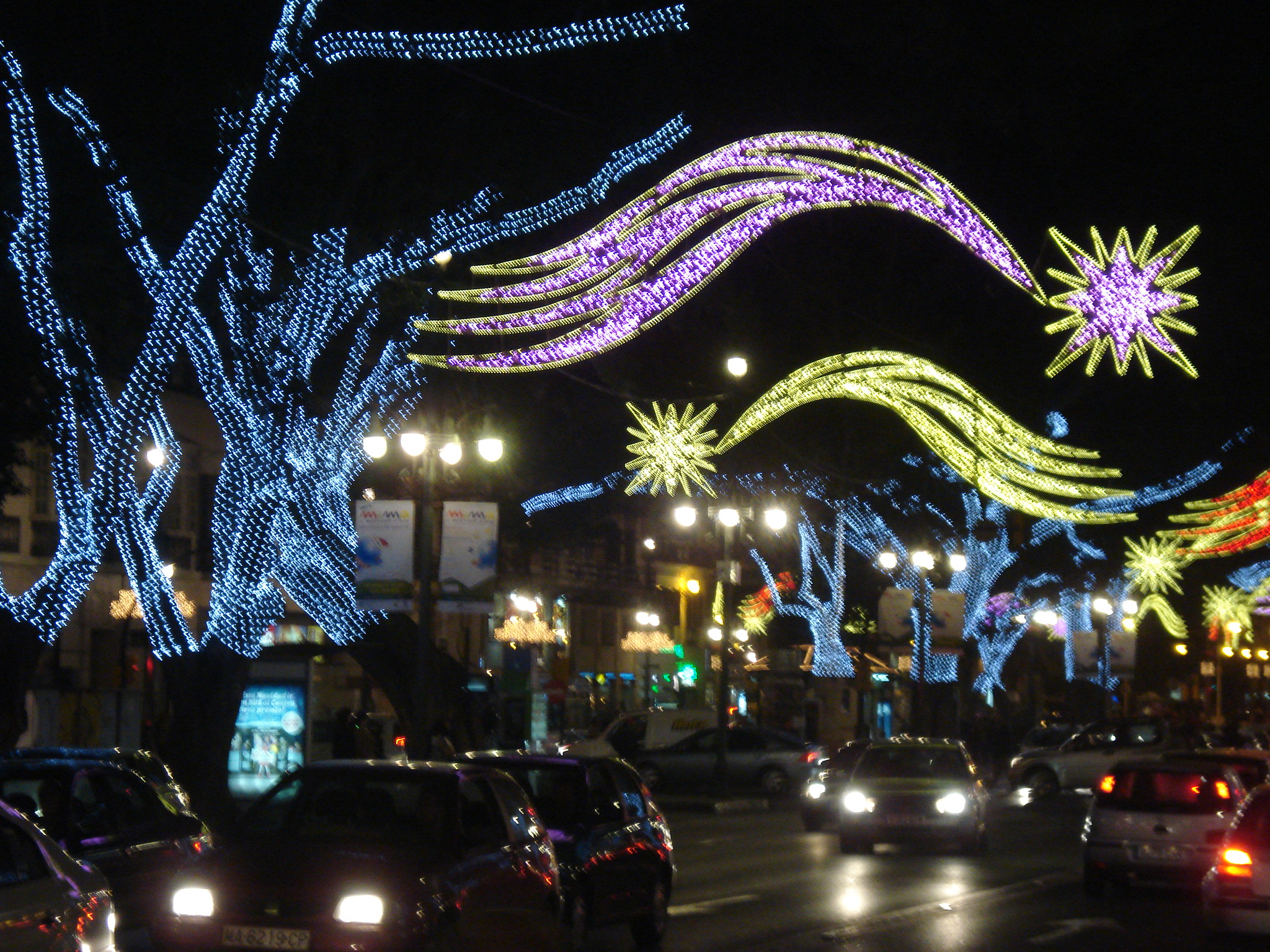 Malaga, Spain Christmas