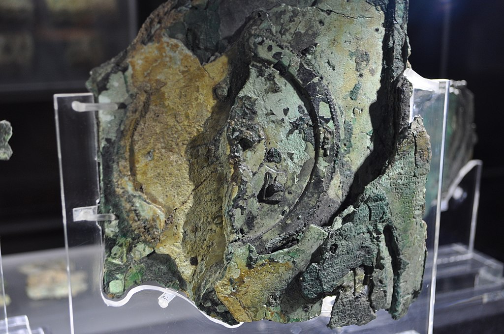 Close Up Photo of The Antikythera Mechanism, a Hellenistic astronomical computer