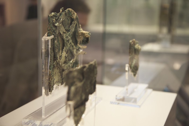 Close Up Photo of The Antikythera Mechanism, a Hellenistic astronomical computer