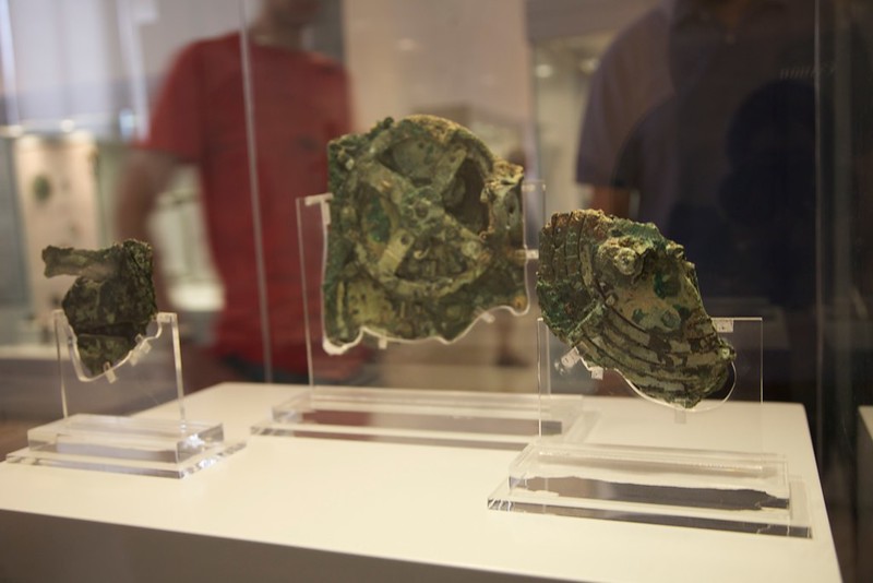 Close Up Photo of The Antikythera Mechanism, a Hellenistic astronomical computer